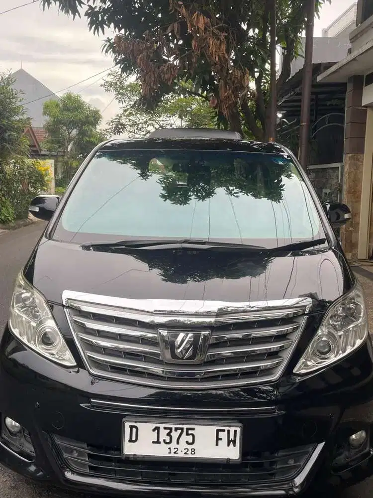 Toyota Alphard 2012 Bensin
