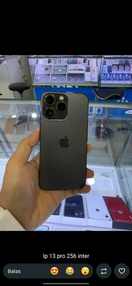 Iphone 13 pro 256gb garansi inter
