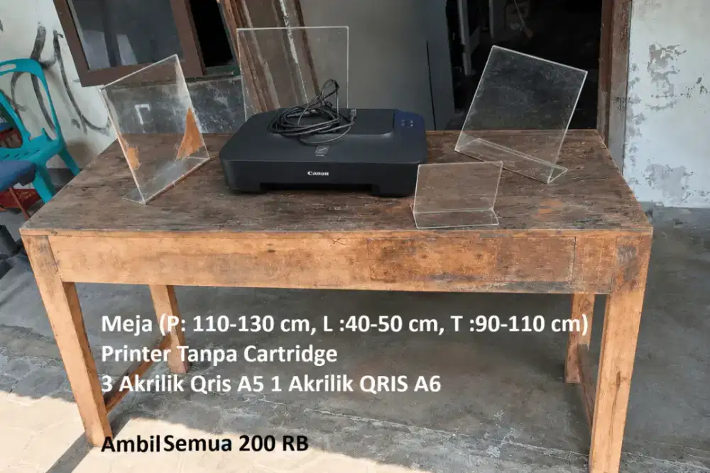 Dijual Meja, Magicom, Ember, Tudung saji