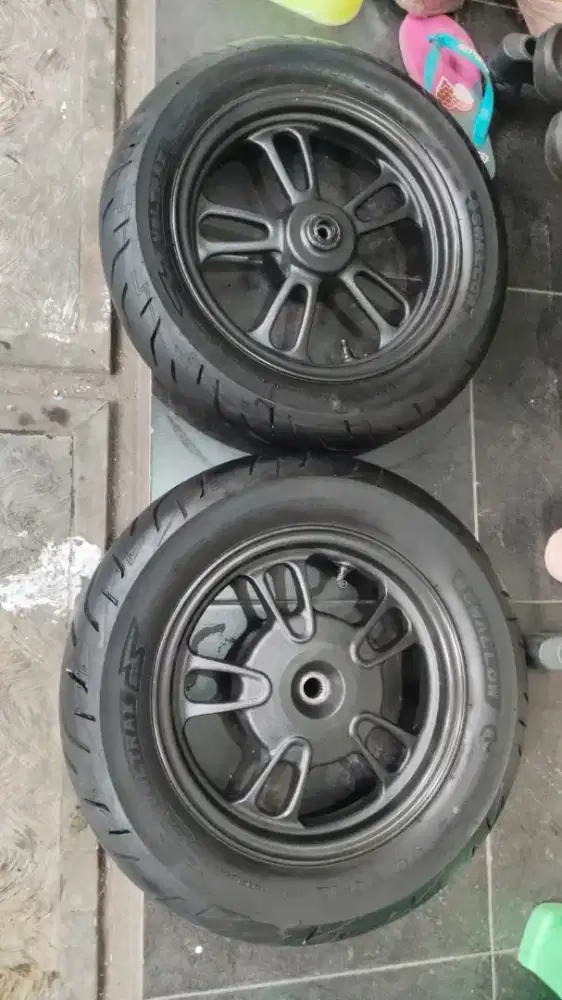 Velg scoopy LIKE new + ban tebel