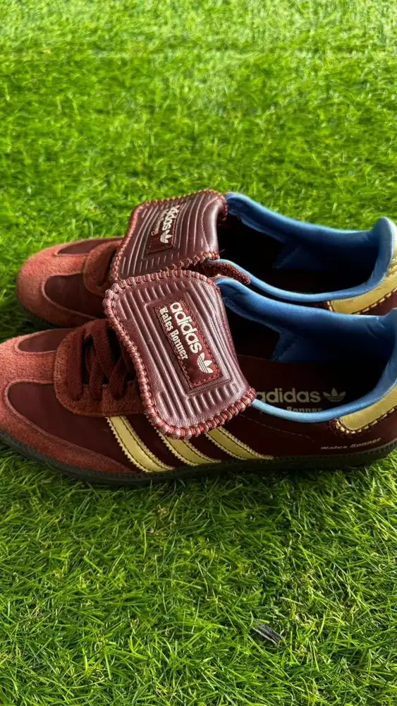 Adidas x wales bonner samba nylon fox brown
