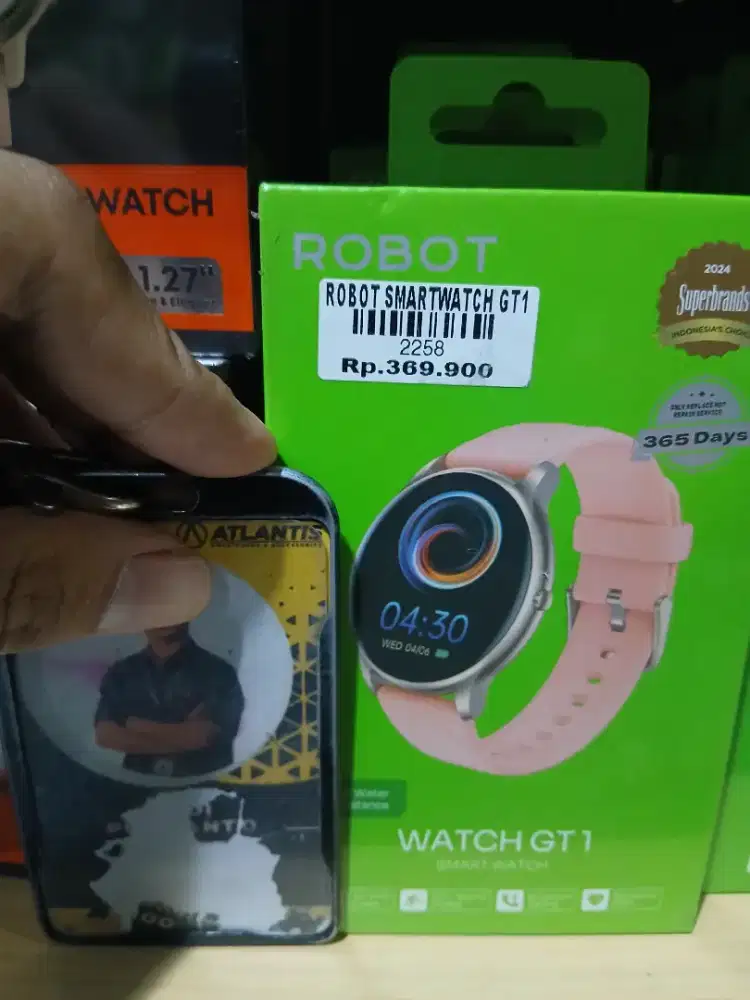 ROBOT SMARTWATCH GT1
ATLANTIS DAHSYAT