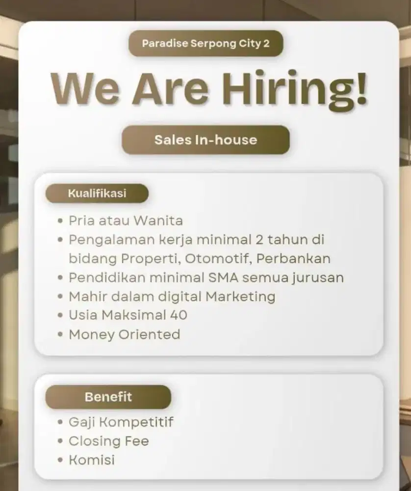 Loker sales inhouse property