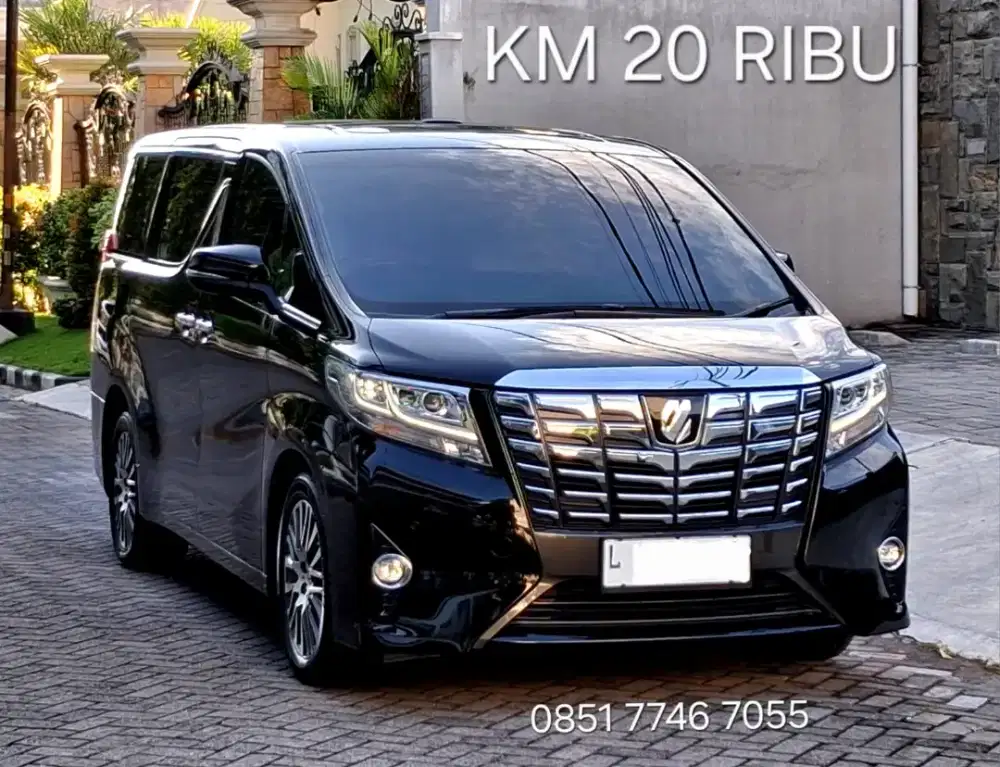 Toyota Alphard 2.5 G KM 20.000 Tahun 2016