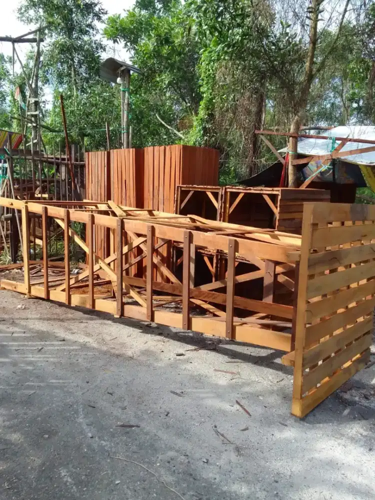 Tower tandon menara ulin tinggi 4/5 mtr