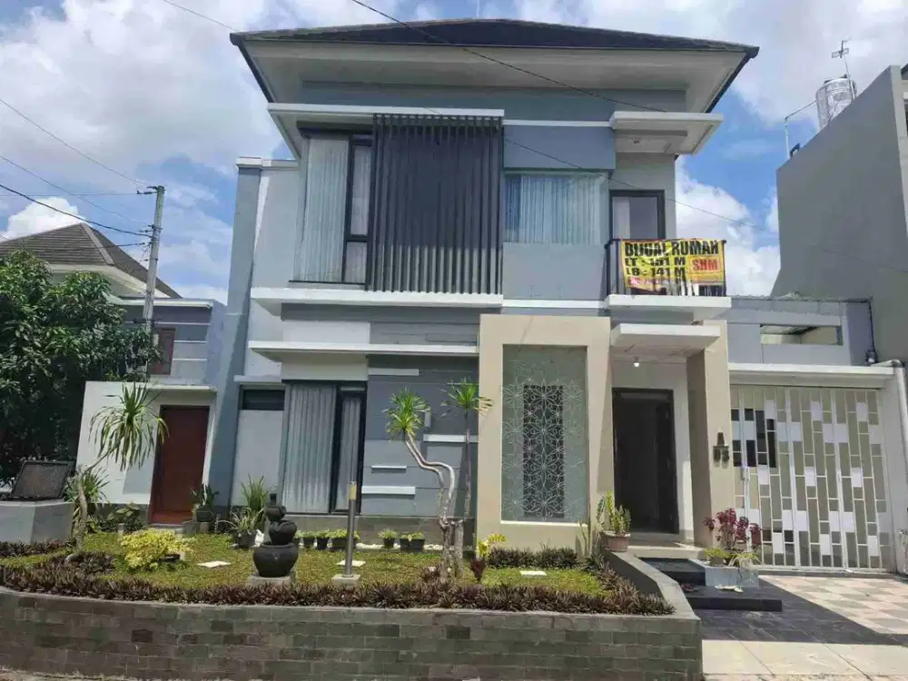 Rumah Mewah 2 Lantai Dalam Perumahan Di jl. Palagan km 6,5 Dekat Hotel HYATT Dan Kampus UGM