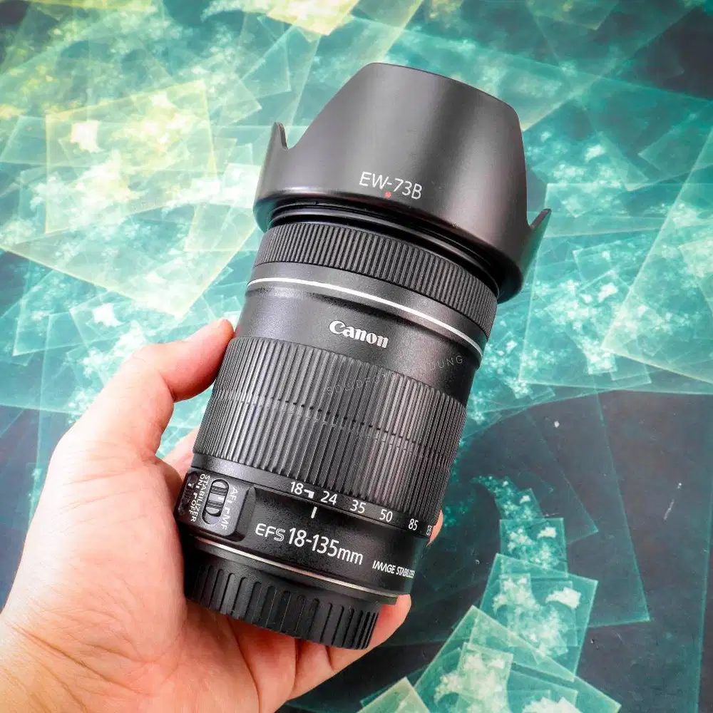 Canon 18-135mm IS. Used. Mulus Sekali