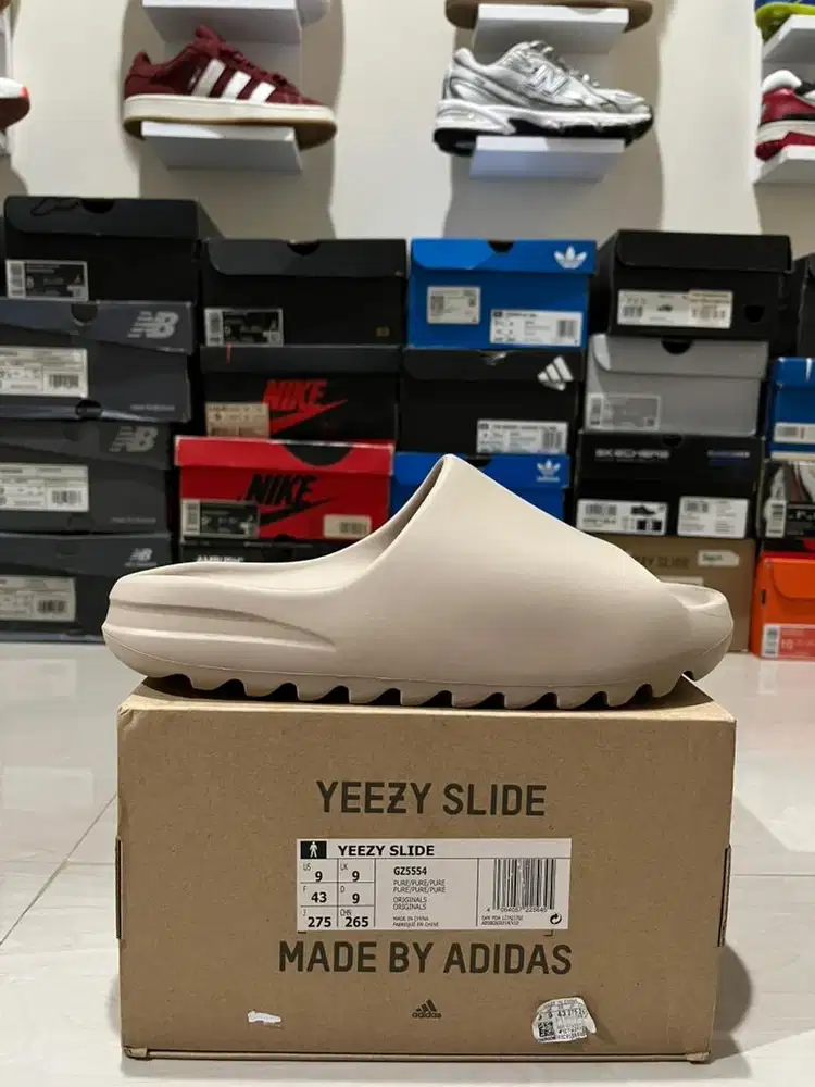 Adidas Yeezy Slide Pure (Size 43) Original 100%