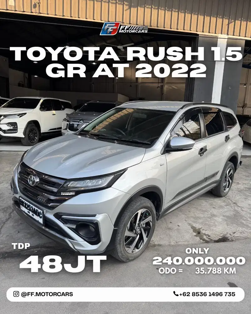 Toyota Rush 1.5 GR AT 2022.