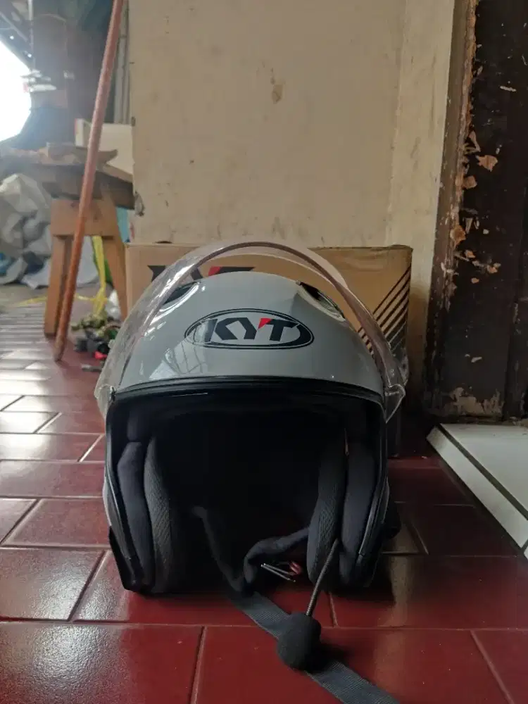 KYT NFJ ASPHALT GREY + IC ZACRO Y80