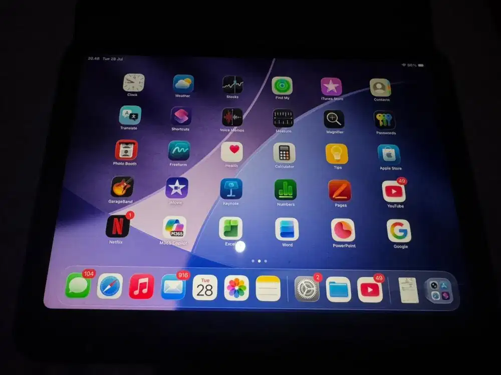 Dijual Ipad 10 mulus wifi only murah meriah