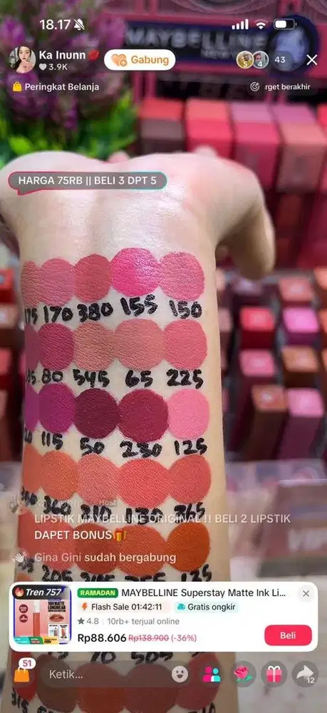HOST LIVE TIKTOK BEAUTY