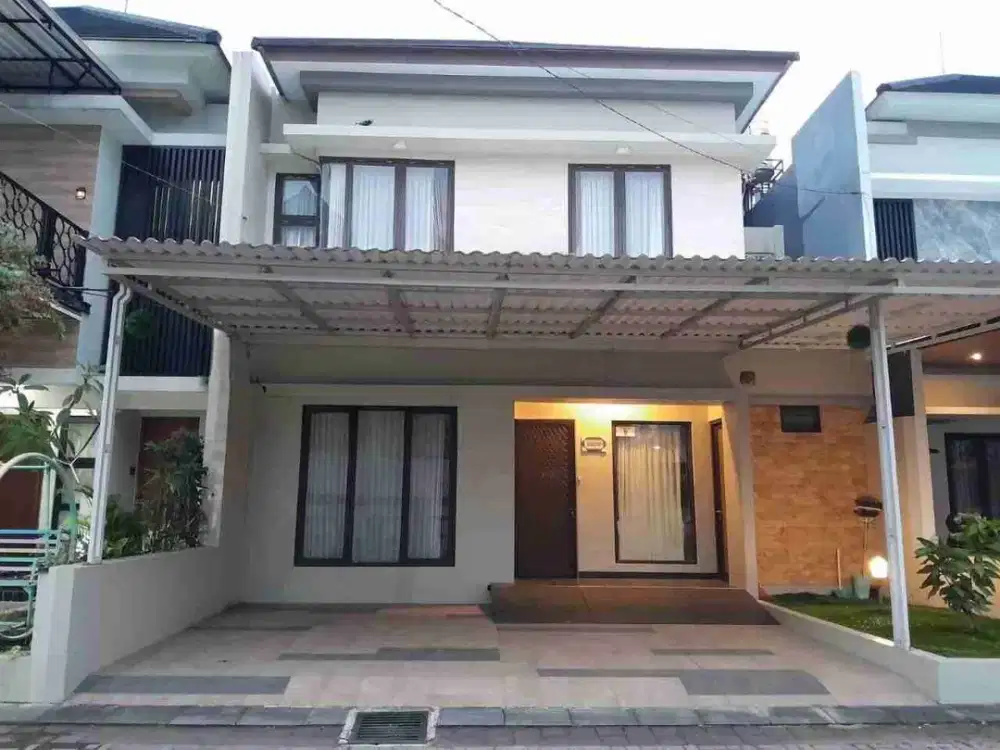 Rumah Cluster Elit Furnish Siap Huni Dekat Tol