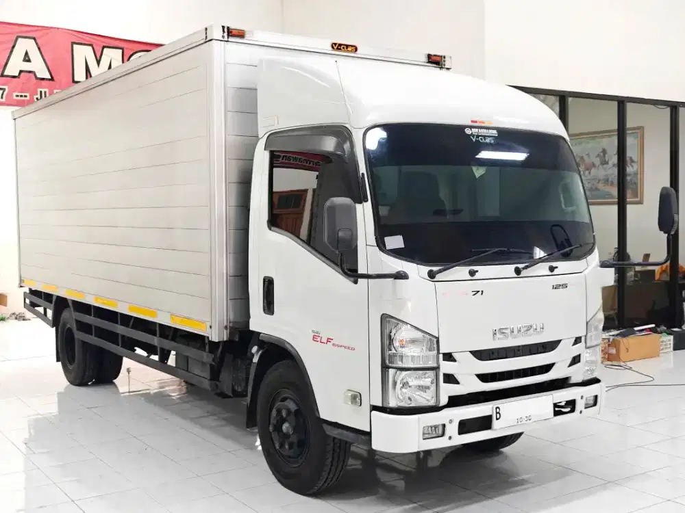 FulOri Cat Isuzu ELF Giga 2020 NMR 71 Long 6 Roda Box Jumbo Kargo 2021