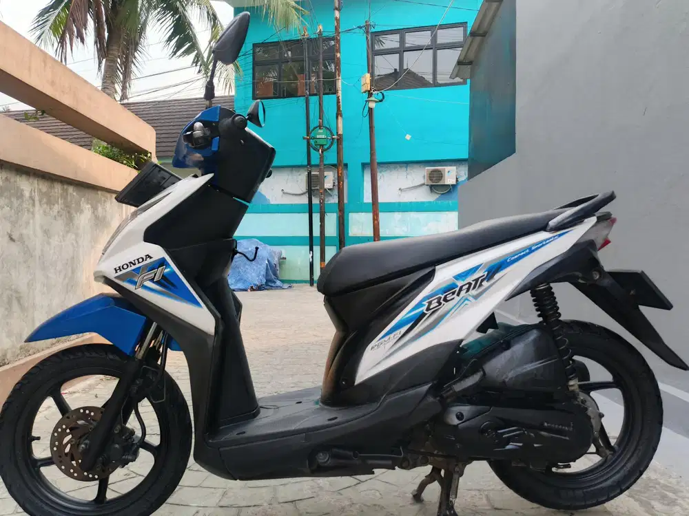 Honda beat Fi esp 2016 stater halus mulus terawat