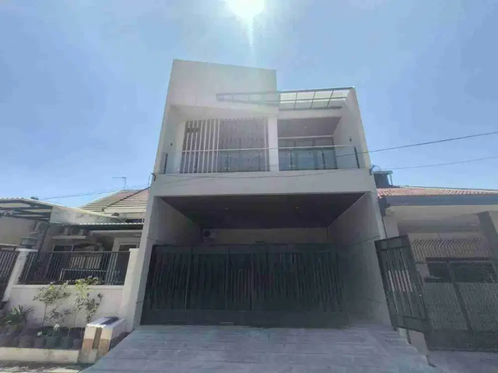 RUMAH BARU BABATAN PANTAI DEKAT KMPUS UNAIR ITS GALAXI MALL PAKUWON CITY MALL SUTOREJO MULYOSARI SURABAYA