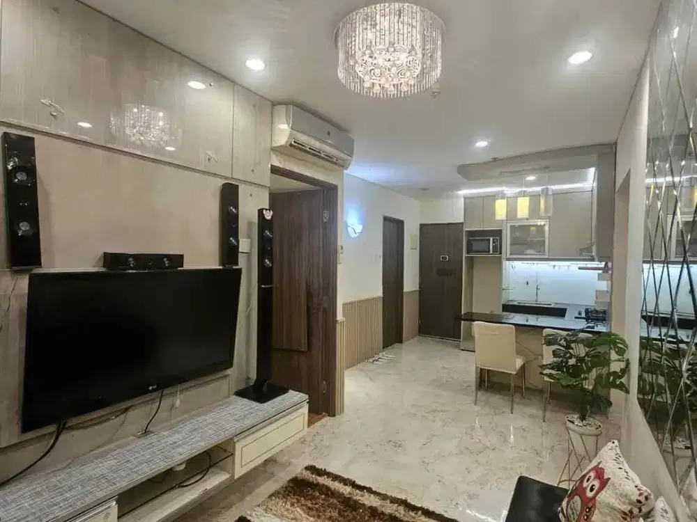 Disewakan apartemen sunter icon 3 bedroom full furnish bagus mewah siap huni