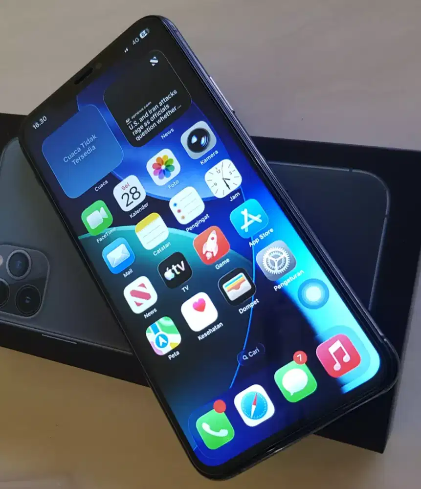 iPhone 11 Pro Max 64 inter lama lengkap