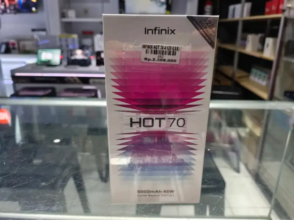 INFINIX HOT 70 RAM 4+4/128GB ATLANTIS DAHSYAT