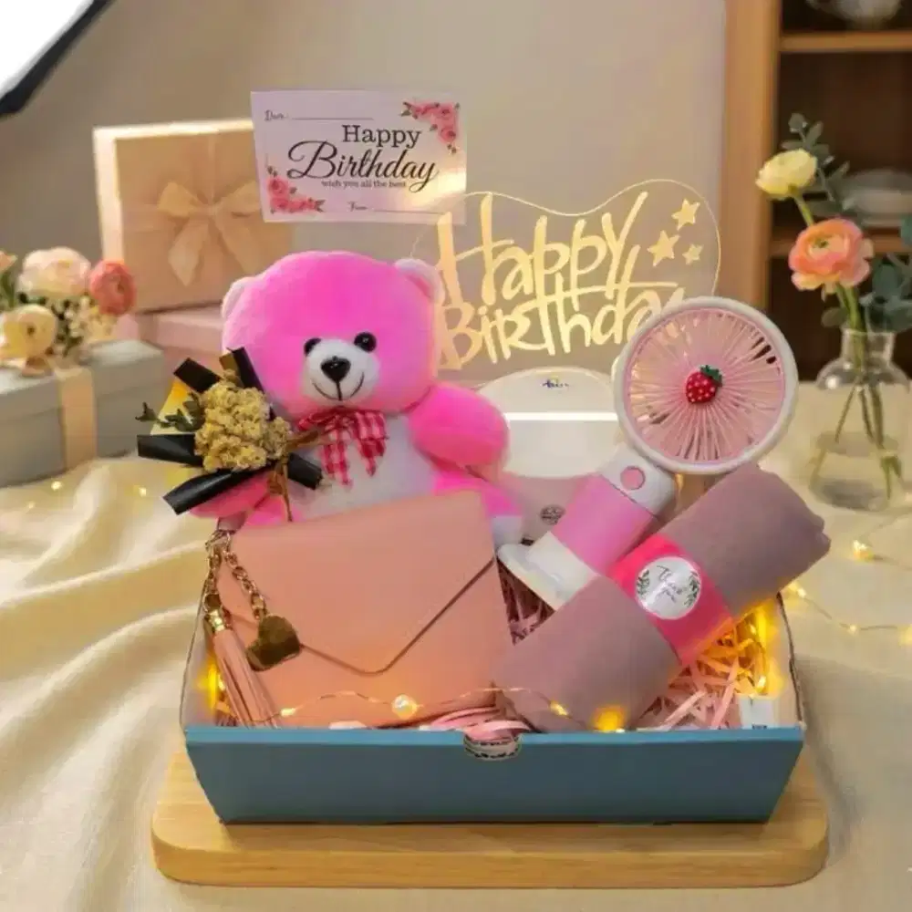 Hampers Ultah Hadiah Kado Romantis Cewe