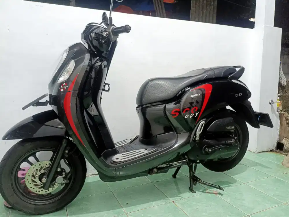 Honda Scoopy 2022 CBS ISS Sporty Termurah
