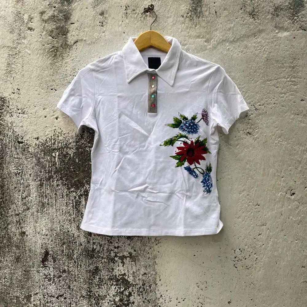 Polo Anna Sui - Size XL Cewek - Baju