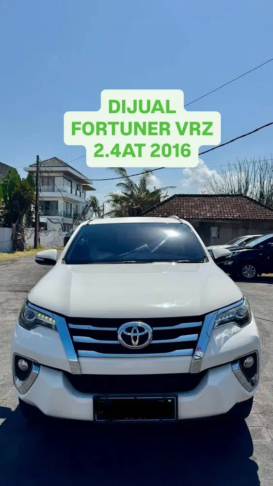 DIJUAL: TOYOTA FORTUNER 2.4 AT VRZ DIESEL 2016