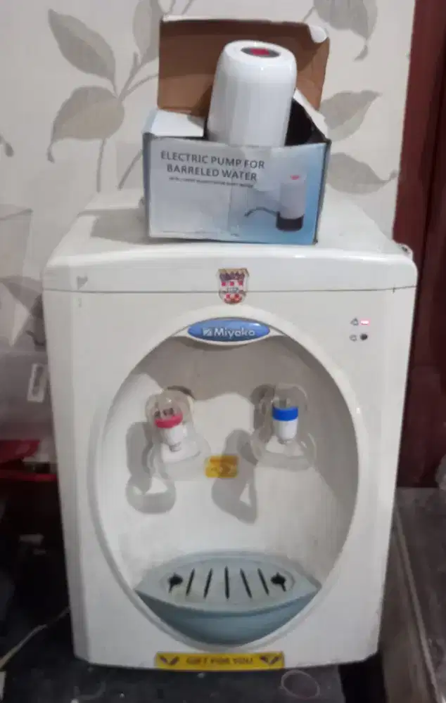 Dispenser + Pompa elektrik dispenser