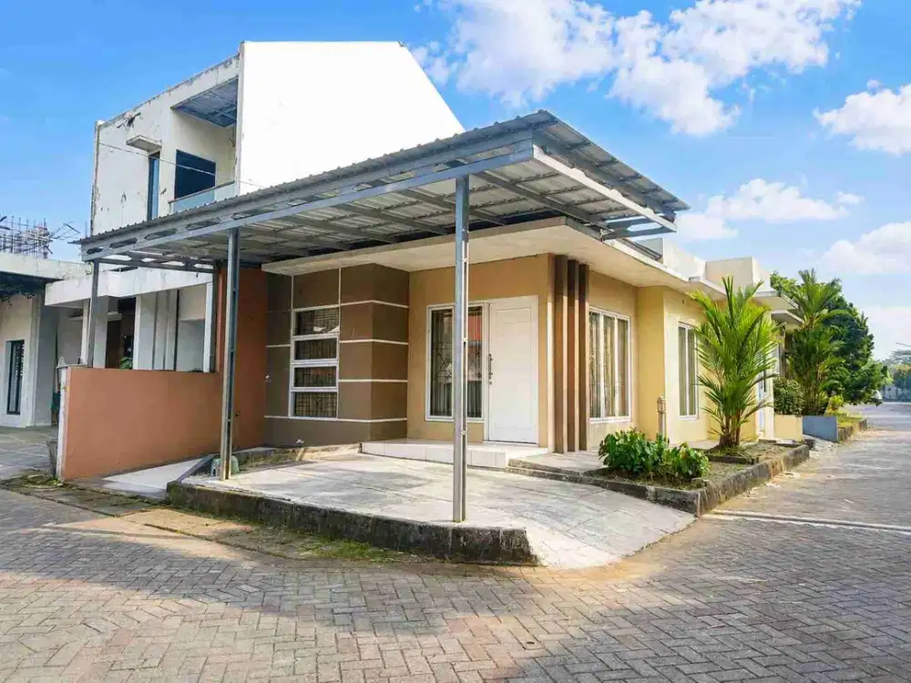 Rumah Hook Tengah Kota Graha Timur Strategis Dekat Pusat Bisnis
