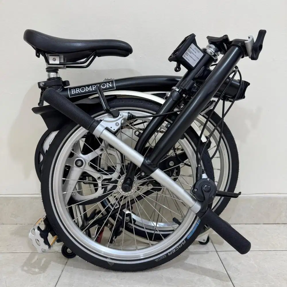 BROMPTON S2L BLACK 2019 - LIKE NEW