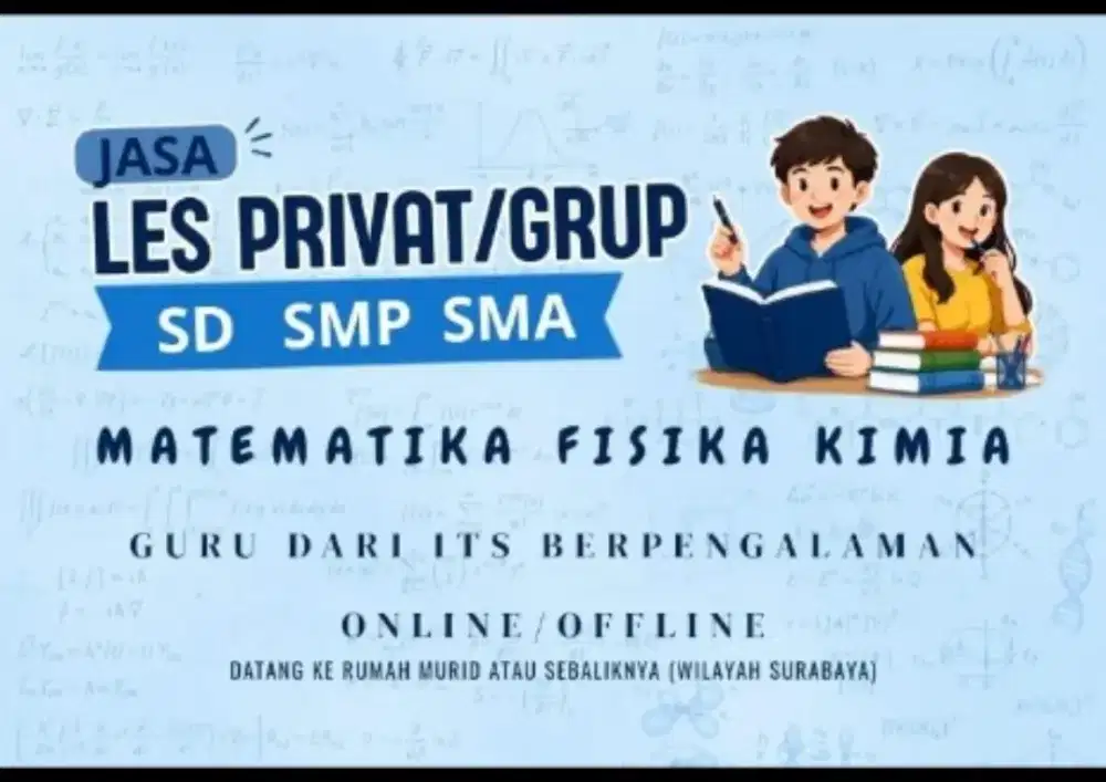 Les Privat Grup SD SMP SMA Bimbingan Belajar Bimbel Les Mafia
