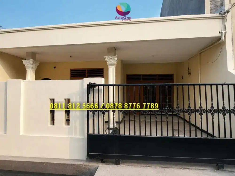 Satu Satunya! Rumah Kayu Putih Nyaman dan Asri Jakarta Timur