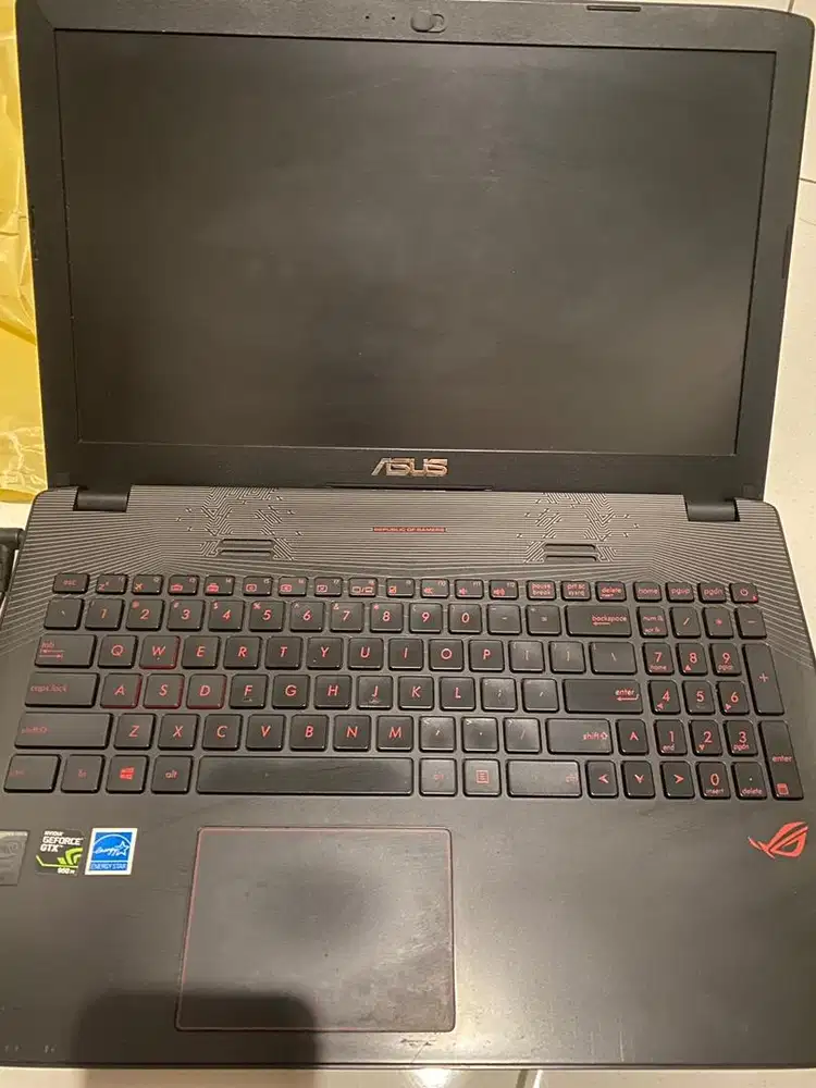 Dijual Laptop Gaming ROG GL552JX Ram 16GB