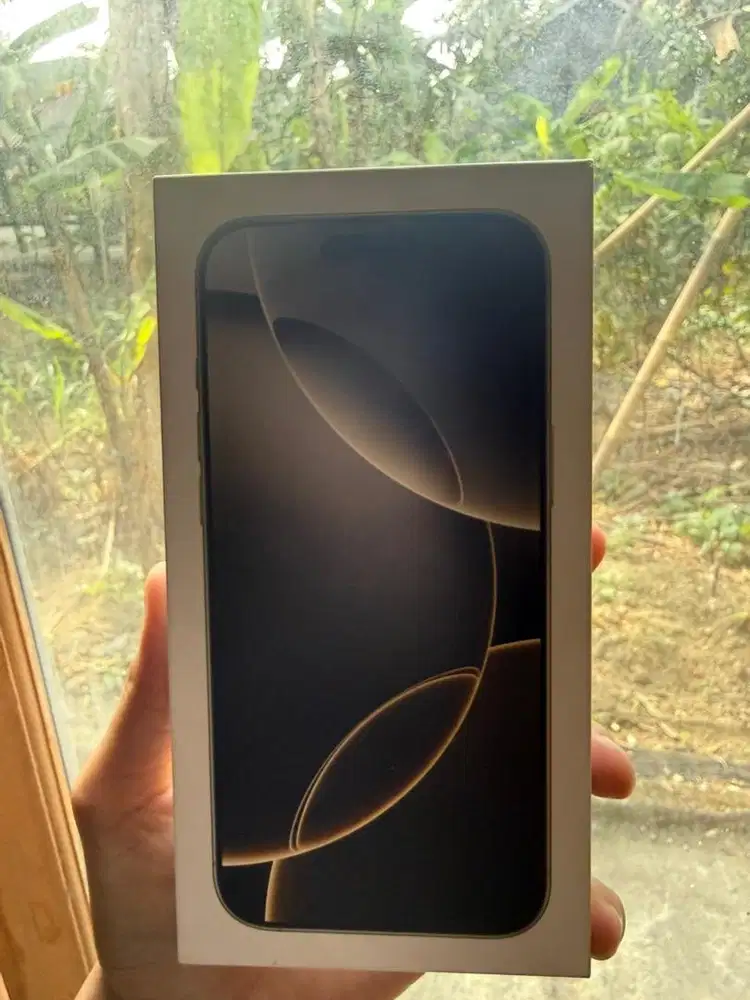 iPhone 16 Pro Max 256GB warna Silver (White Titanium) varian eks Korea