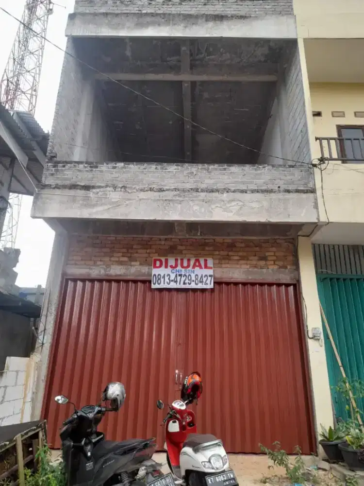 JUAL RUKO SETENGAH JADI