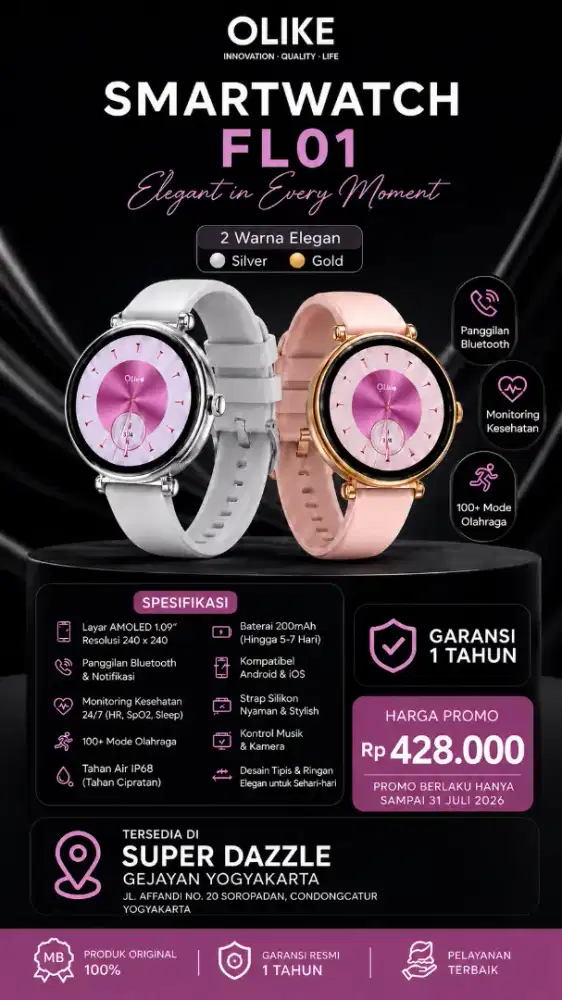 Smartwatch Olike FL01