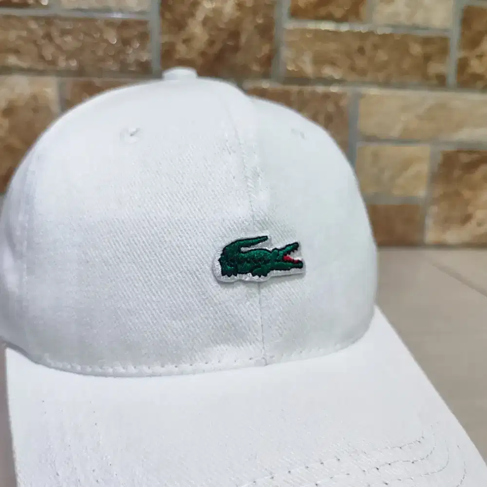Topi Baseball Cap Putih Polos No Brand