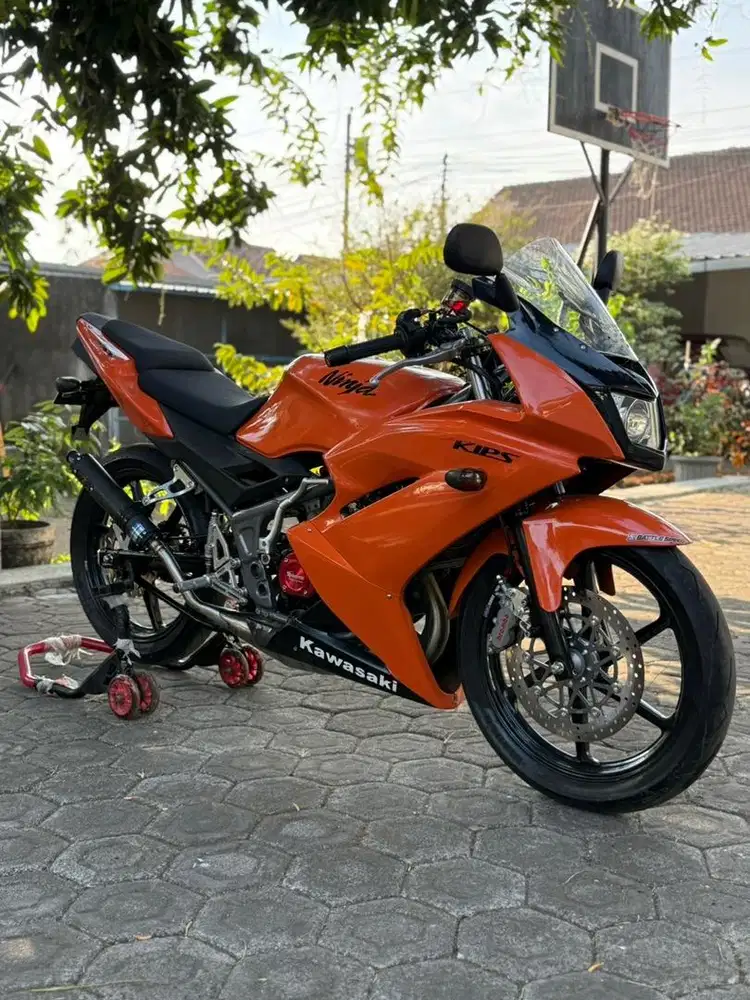 Ninja rr new modif asli oranye