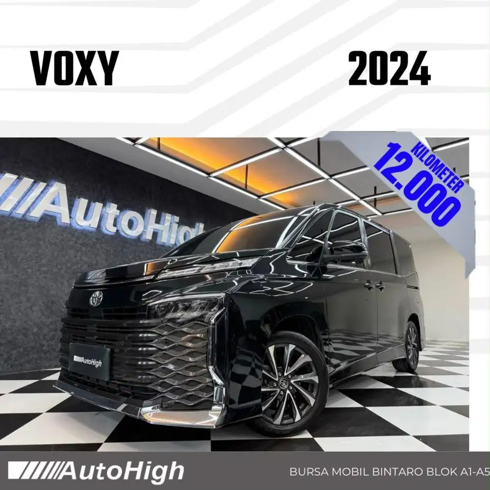 DP10% [Km12.000] Voxy 2024 Black Reg 2023 #AUTOHIGH