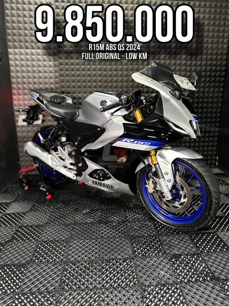 R15M OR R 15 M ABS QS 2024 FULL ORIGINAL LOW KM 10XXX RAWATAN SUPERB
