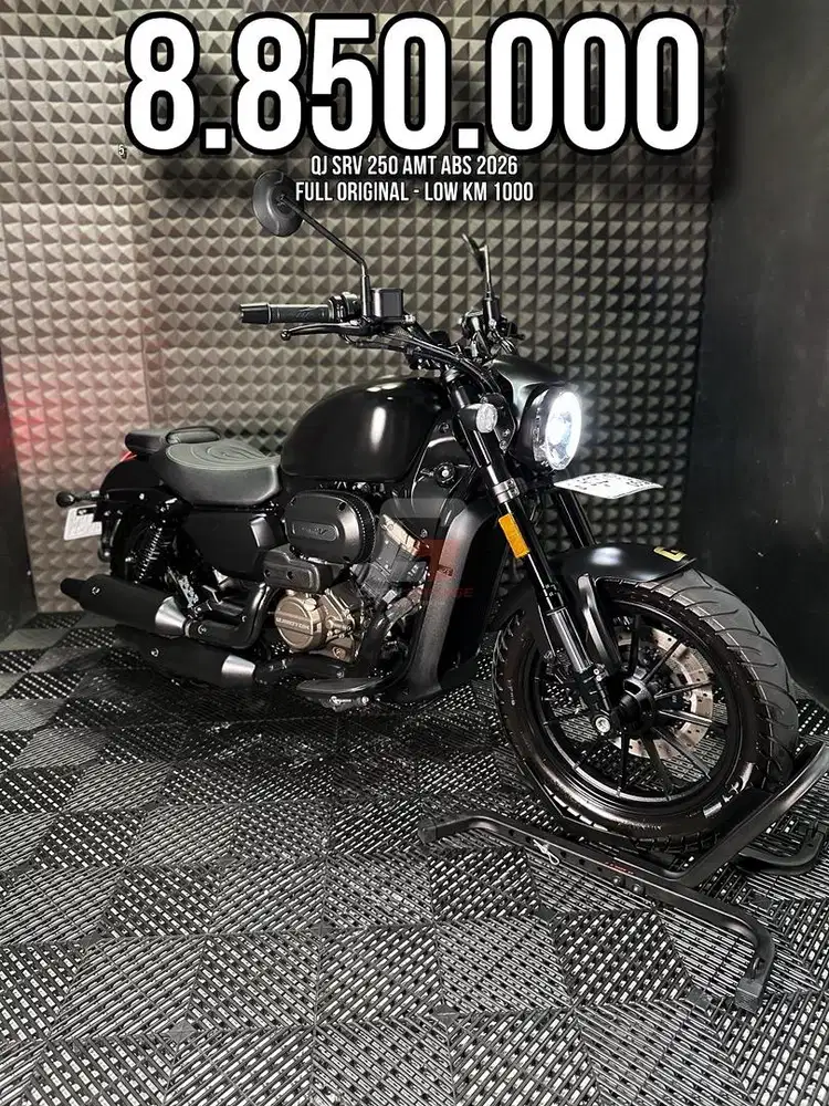 QJ SRV 250 AMT ABS 2026 LOW KM 1XXX RASA BRAND NEW RAWATAN SUPERB UNIT