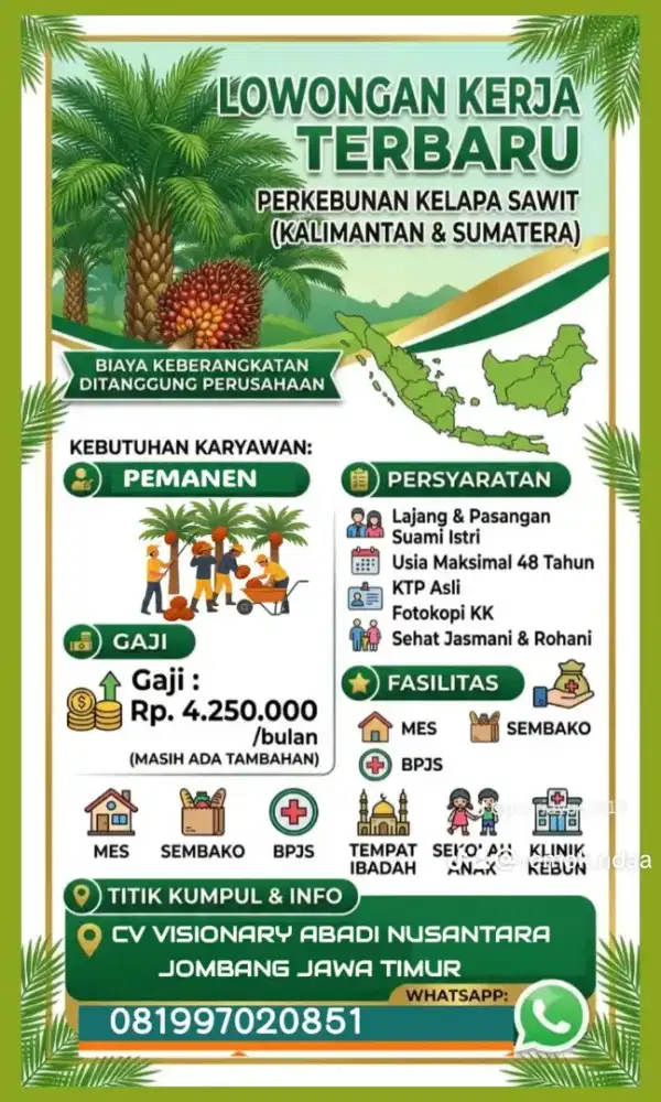Lowongan kerja terbaru