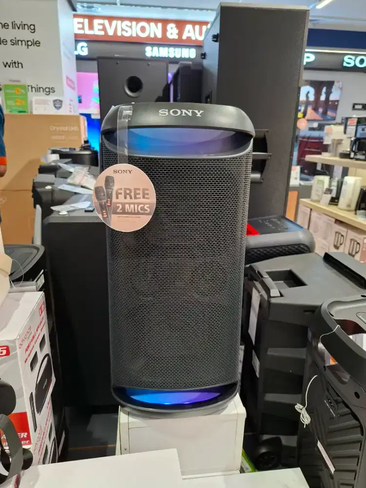 SPEAKER SONY SRS-XV500 FREE 2 MIC WIRELLES