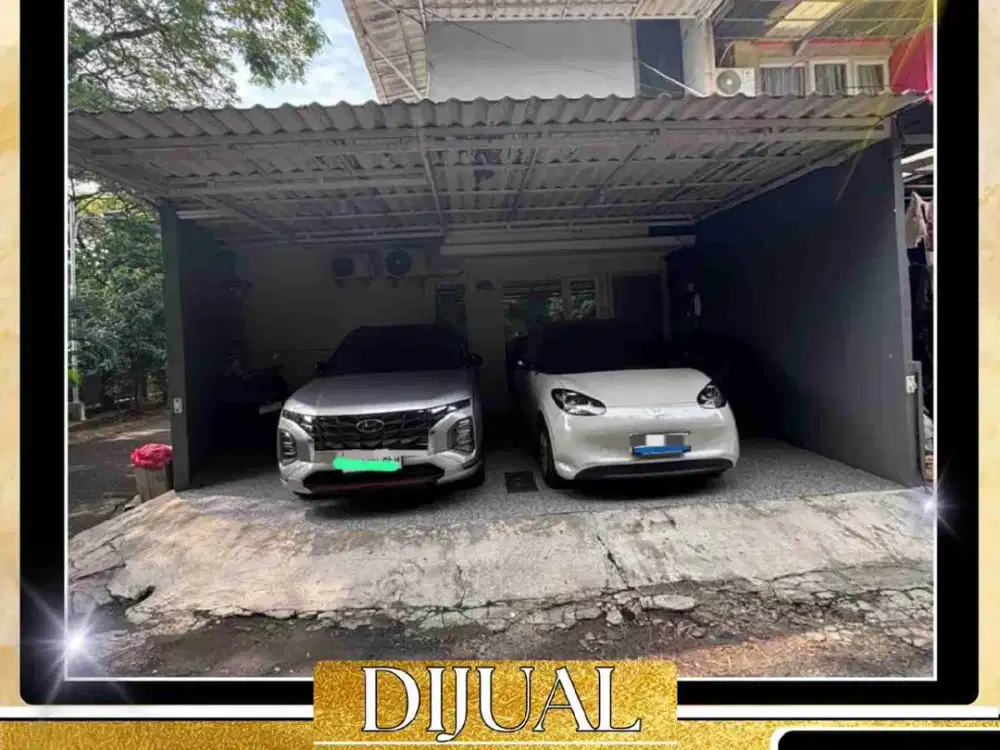 DIJUAL RUMAH HOOK 2 LANTAI DI GOLDEN PALM CENGKARENG JAKARTA BARAT