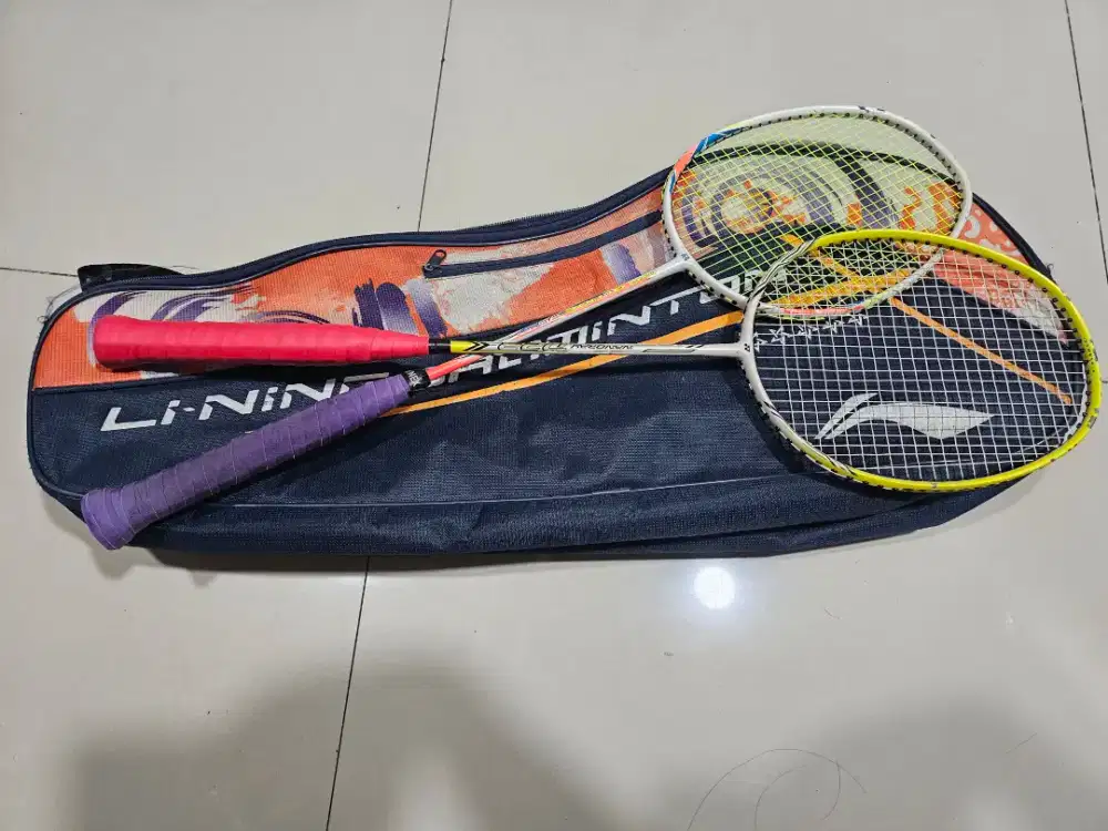 DIJUAL RAKET YONEX NANORAY D23 & RS 150 BLADE 35 NEO 2 + TAS LINNING