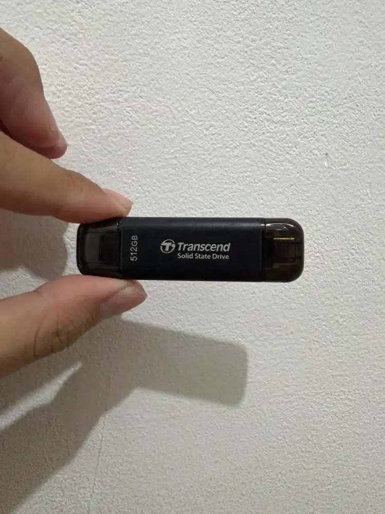 SSD Transcend External 512gb garansi 2029