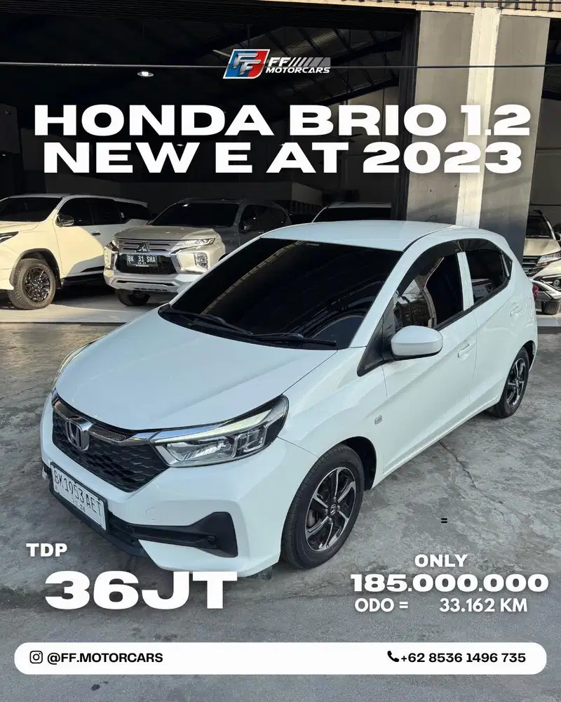 Honda Brio 1.2 New E AT 2023.
