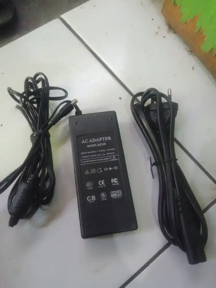 Adaptor 24 volt 1,5 ampere