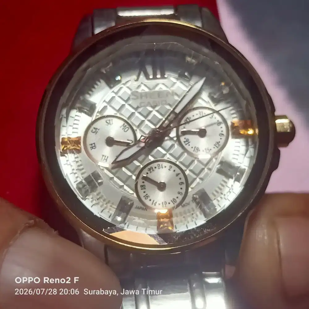 Jam tangan wanita ORI casio sheen