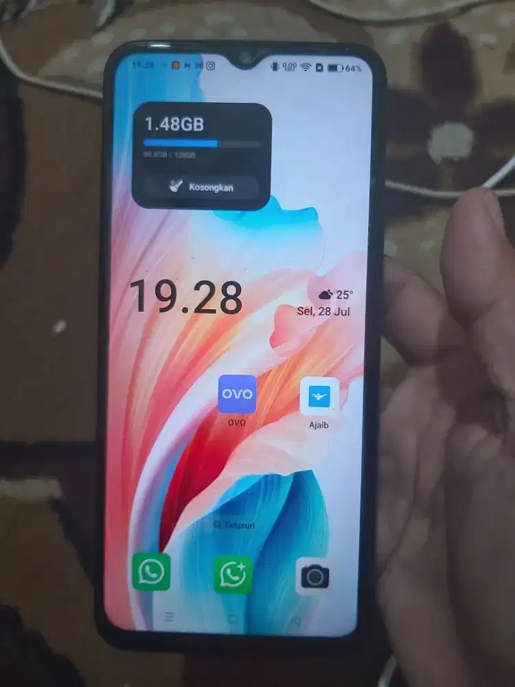 Hp oppo a18 , Original, ram 4